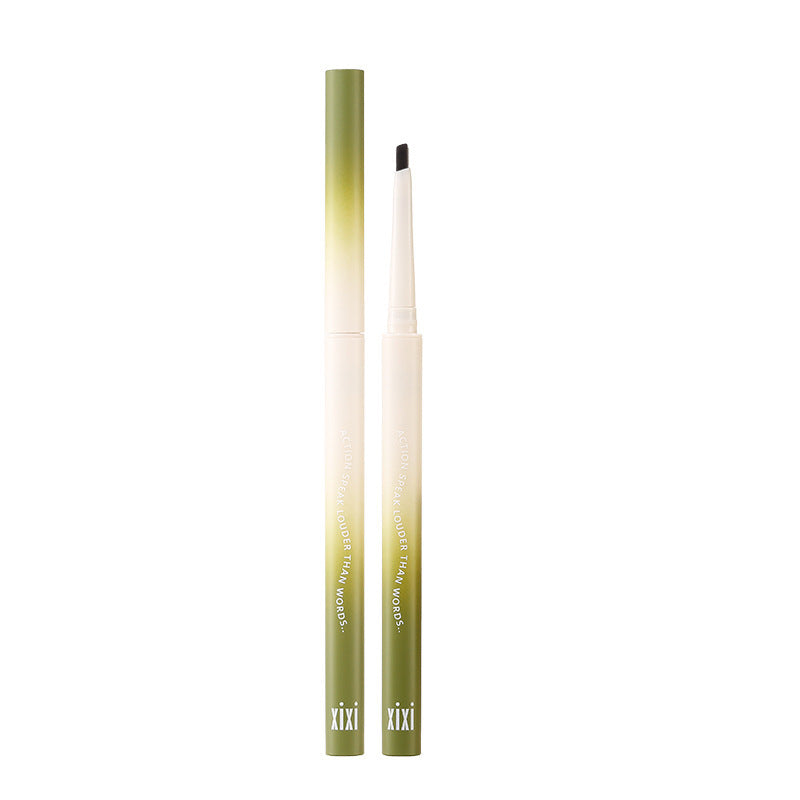 Xixi chunri green angled eyeliner gel pen - waterproof, smudge-proof, natural brightening, under-eye highlight & eyeliner