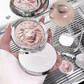 Makeup kobeleen lion head highlighter powder facial stereo brightening pearlescent flash soft waxy mashed potato highlighter cream