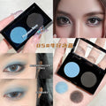 Phantom bear two-color eyeshadow - everyday light makeup, affordable student-friendly rose tea cement eyeshadow palette, high-end, pure & sultry style