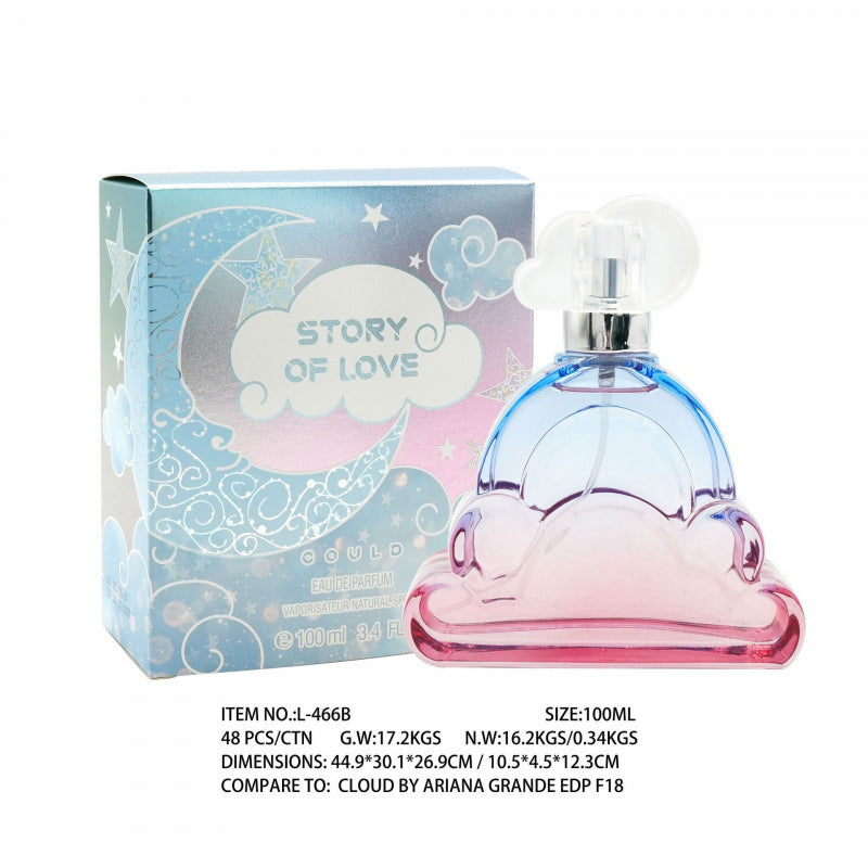 Bestselling fragrance alternative: amazon hot-selling women's perfume - cross-border, all-english "perfume" floral fragrance