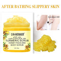 turmeric scrub bath salt - softens skin, exfoliates dead skin, cleanses, ginger foot soak, bath salt - wholesale for export