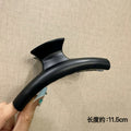 18# frosted clothes hanger black-11.5cm
