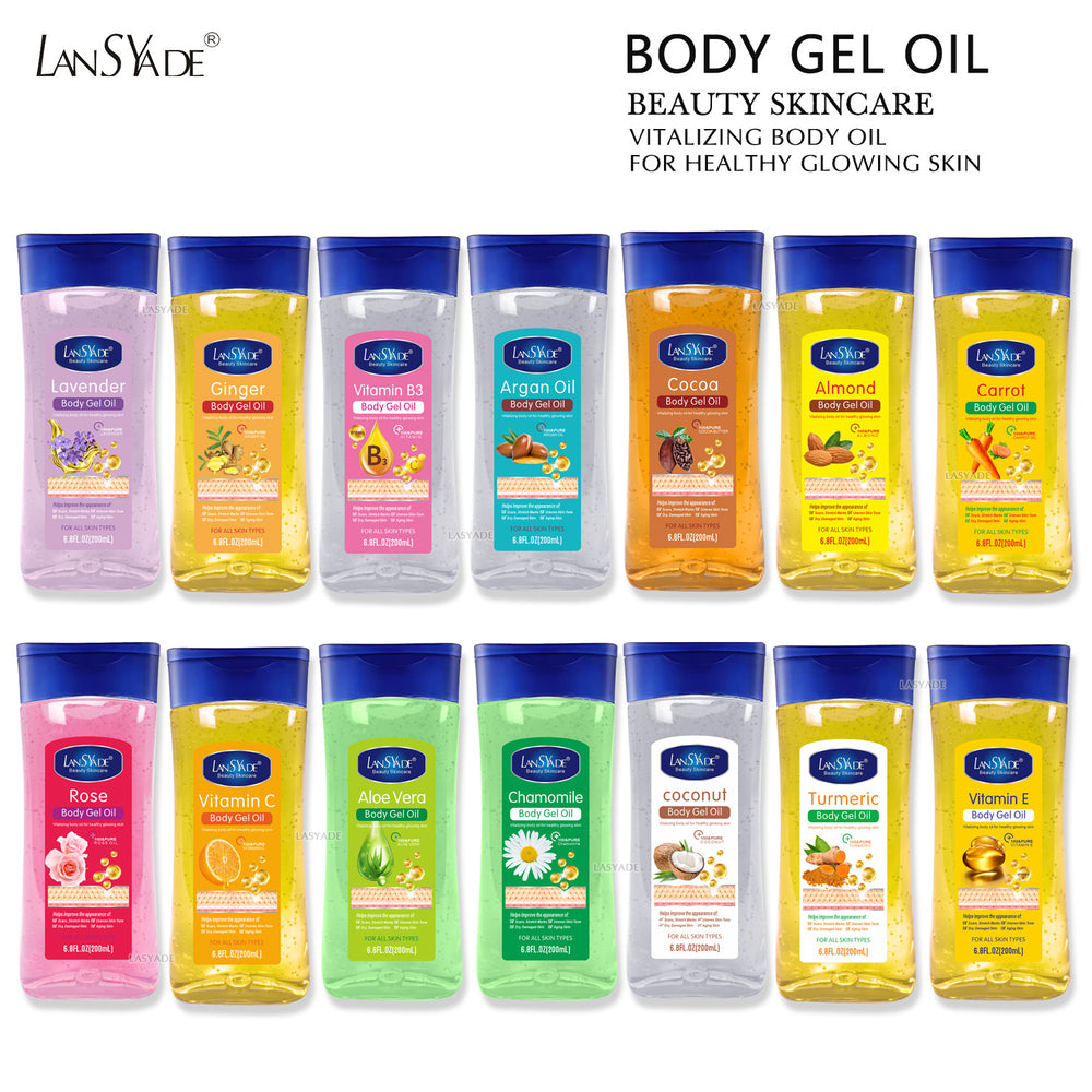 carrot organic gel oil argan oil body gel moisturizing and brightening vitamin c massage oil 200ml