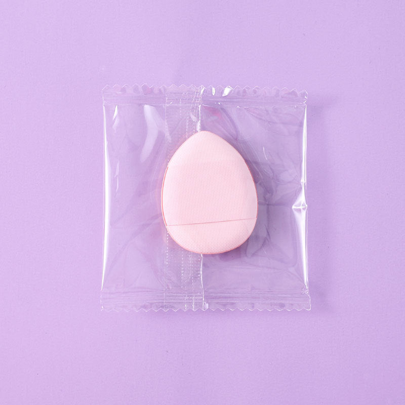 Mini pinky finger air cushion powder puff makeup sponge finger puff dry and wet dual-use powder bottom liquid does not eat powder fingertip powder puff