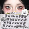 Jonbos fox self-adhesive glue-free fake eyelashesnatureartificial mom-like slanted flying eye tail lengthening single cluster eyelashes