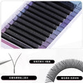 Eyelash implantation yy grafting eyelashes d curl matte black baby curl soft nature artificial eyelashes extension beauty