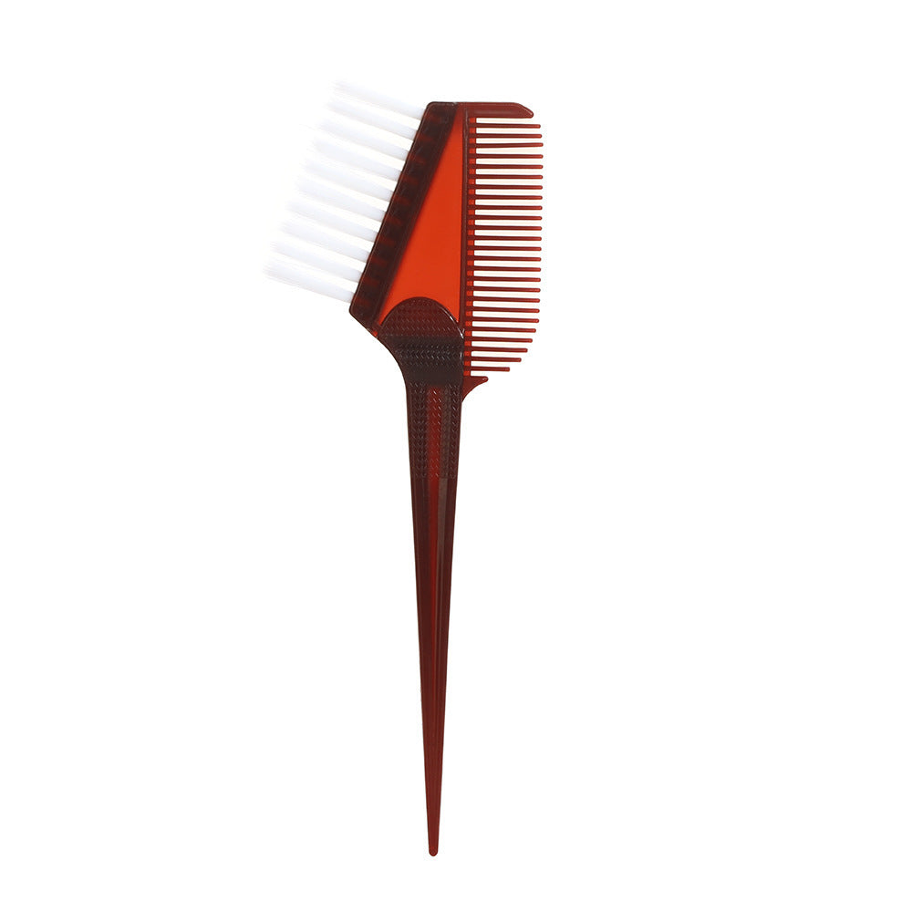 Double-sided hair dye comb professional hair salon hairdressing shop baking oil hairdressing tools double-sided brush for home hair dye brush wholesale