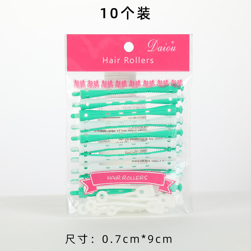 Customized cross-border two-color perm plastic perm hair perm hairdressing tool hair salon utensils curling iron