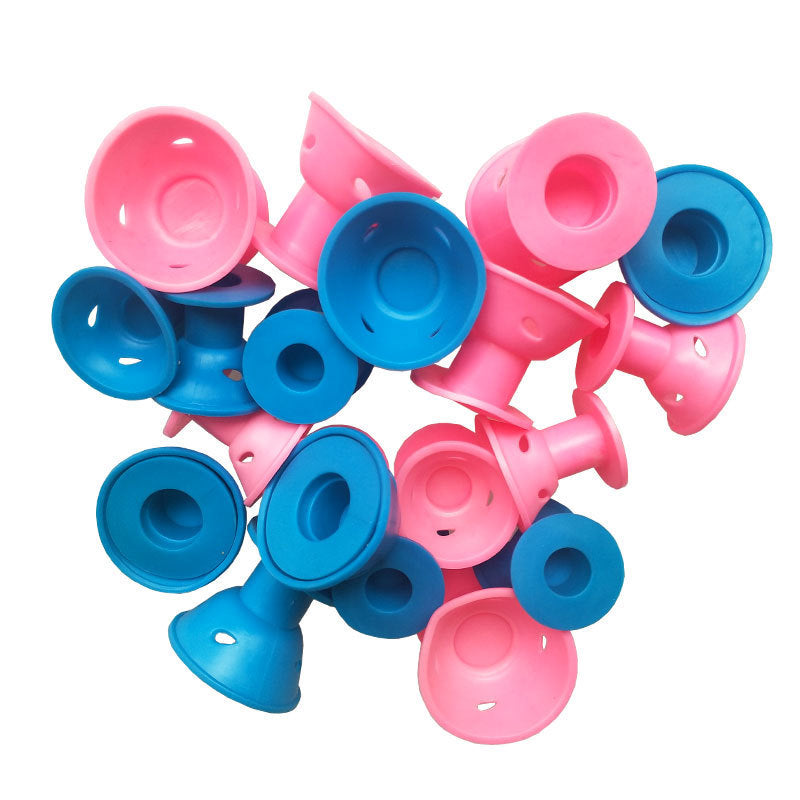 Manufacturer wholesale mushroom curling iron, bell curling ball, silicone hair-styling pear flower curl, snail curl, wavy curl, curly
