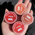Novo jelly jar lip mud lip glaze - women's velvet matte, smudge-proof, non-stick, brightening lipstick for a natural look