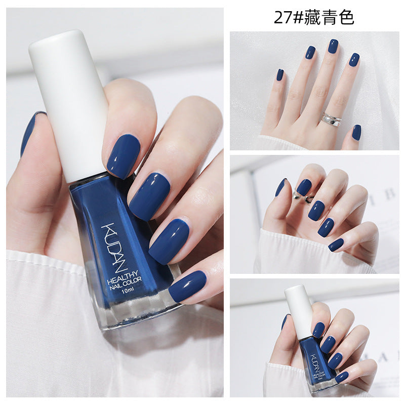 New nail polish: peel-off, no-bake, water-based, odorless, glossy, clear nail polish - spring/summer collection