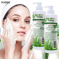 export english facial cleanser - skin care, moisturizing, oil control, blackhead removal, deep cleansing foaming cleanser 450g