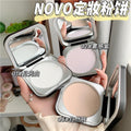 Novo powder black box makeup oil control dry skin microdermabrasion concealer waterproof non-stick powder wet and dry dual-use makeup bottom