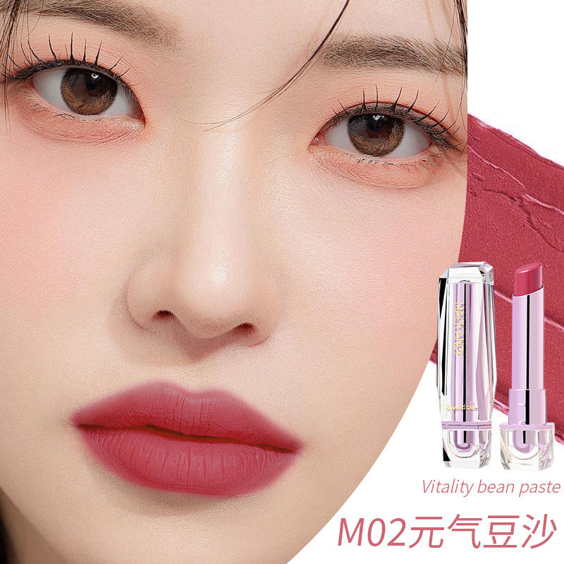 Marco andy kiss mist matte lipstick women's velvet matte matte lipstick that won't stain the cup and won't lose pigment