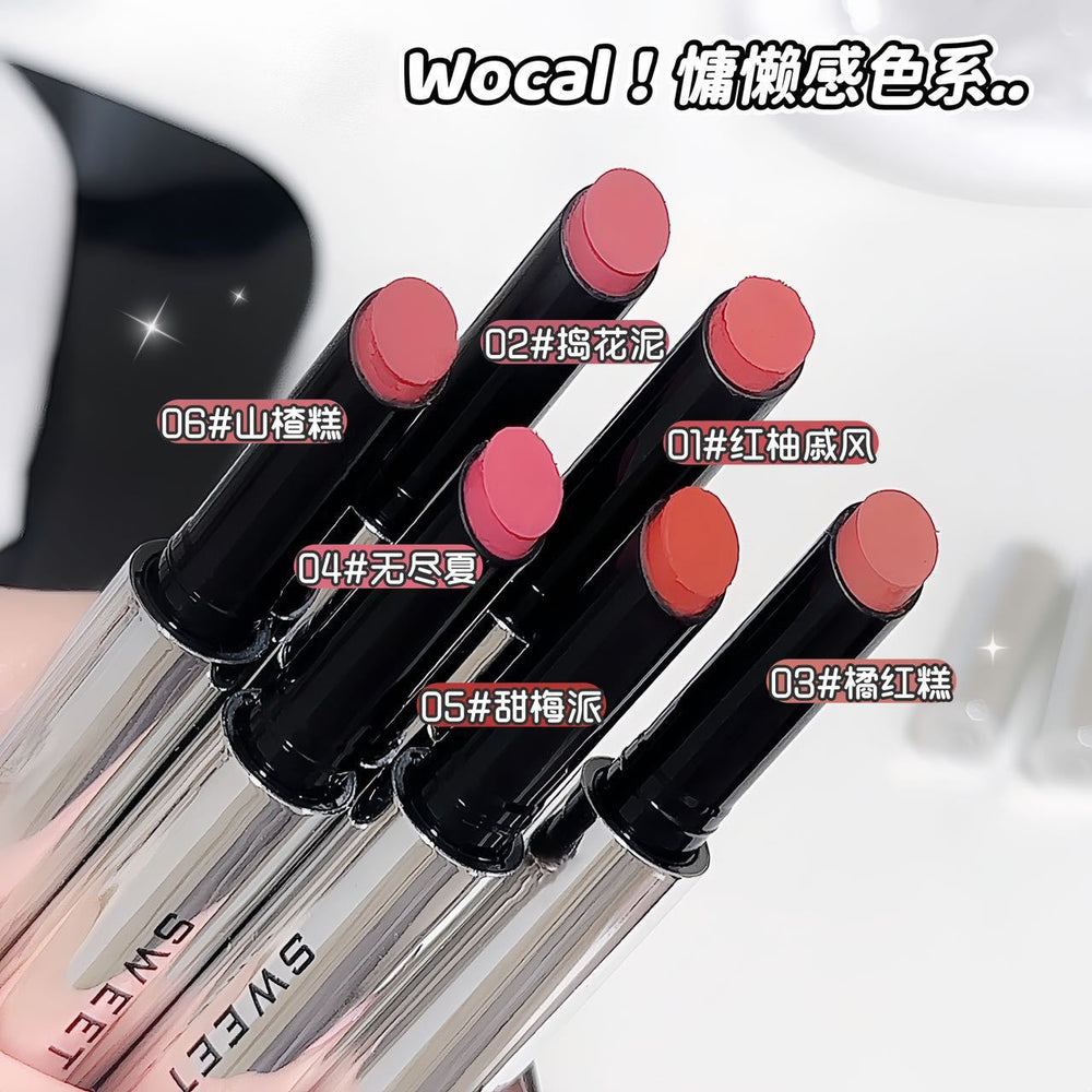 Sweet mint soft lip mud pen velvet matte matte not easy to fade fall and winter no makeup whitening lipstick pen
