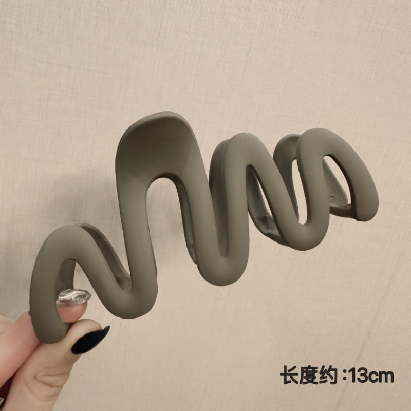 Classy sense of exquisite back head hair clip large hairpin female summer hair volume shark clip hair headwear hair accessories