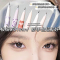 Makeup novo double eyes ultra-fine liquid eyeliner pen waterproof sweat-proof non-smudge lower lashes silkworm eyeliner pen