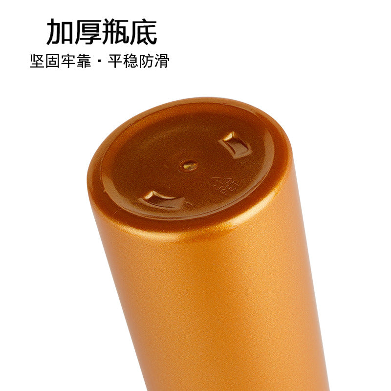Custom 500ml lotion bottles - press-type hand sanitizer dispenser, refillable plastic bottles for shampoo and body wash