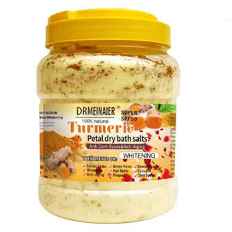 exclusive spa bath salt with petals for cleansing, scrubbing, exfoliating, chicken skin, foot bath, body bath salt for skin rejuvenation
