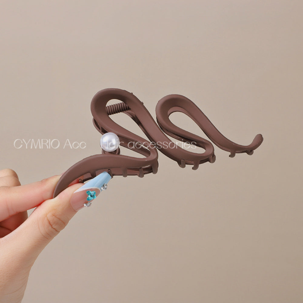 Classy metal gripper large back shark clip hairpin 2024 new classyaccessible luxury clip headwear hairpin