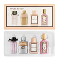 New four-piece perfume set, fragrance blooming set for men and women, cross-border foreign trade gift box wholesale perfumes