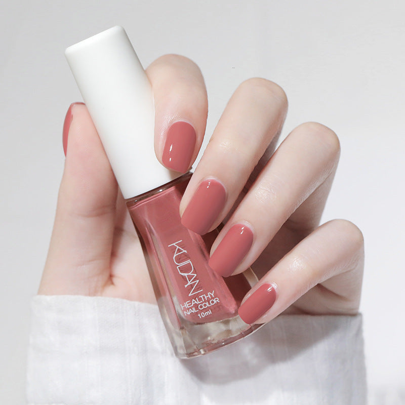 Kudan water-based nail polish 10ml - no bake, long-lasting, peel-off, clear base coat - wholesale from manufacturer