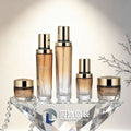 Factory direct sales cosmetic glass bottle suit packaging material 120ml water emulsion essence glass bottle 30g cream refill bottle
