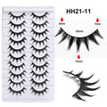 10 pairs of stage makeup glue hh21-11