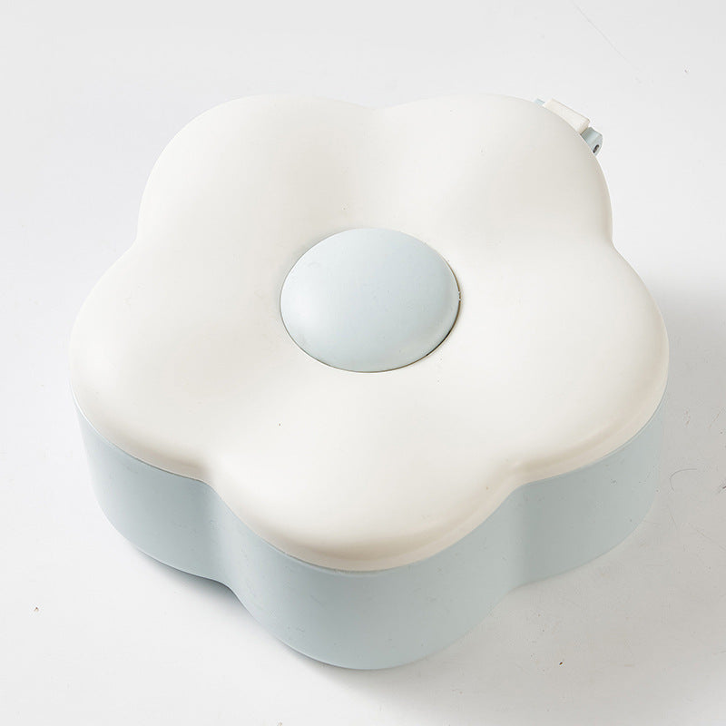 Cosmetic mirror desktop dressing table storage box home dressing table mini plastic table mirror for home storage mirror