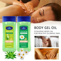 carrot organic gel oil argan oil body gel moisturizing and brightening vitamin c massage oil 200ml
