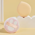 100 points cotton candy puff cat claw air cushion powder bottom liquid dry and wet dual-use powder-free large thickened sponge puff