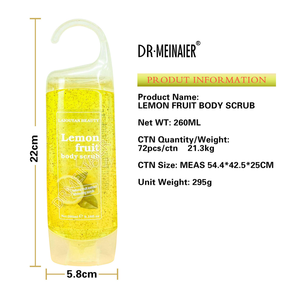 scrub shower gel brightening moisturizing exfoliating fruit fragrance scrub shower gel body wash