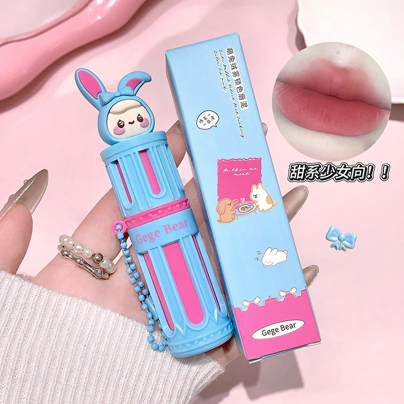 Gege bear velvet matte lip clay - long-lasting, transfer-proof, and flattering for all skin tones
