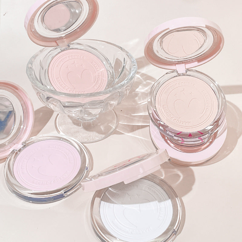 Makeup kakashow soft focus setting powder oil control long-lasting waterproof non-removing makeup concealer powder large white cake loose powder