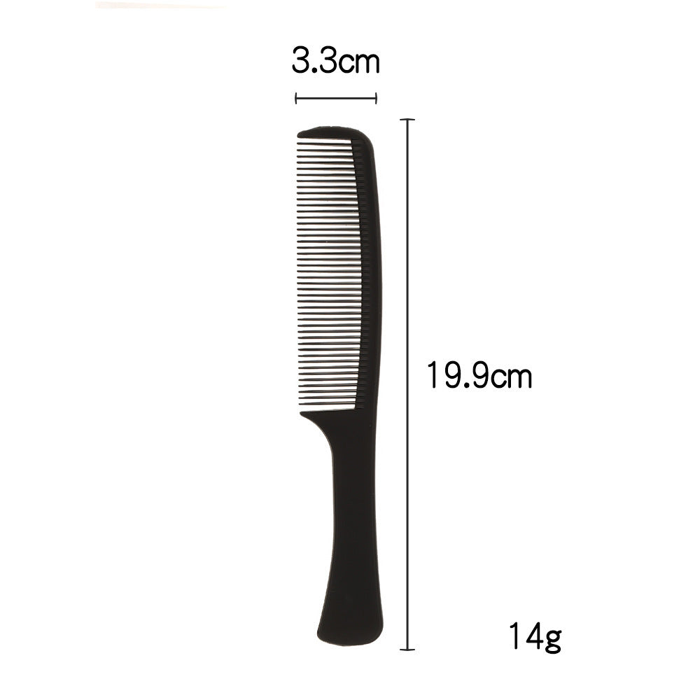 Hairdressing comb cross-border various combs barber shop special comb pointed tail dual-purpose oil head comb can be printed with logo and fixed color