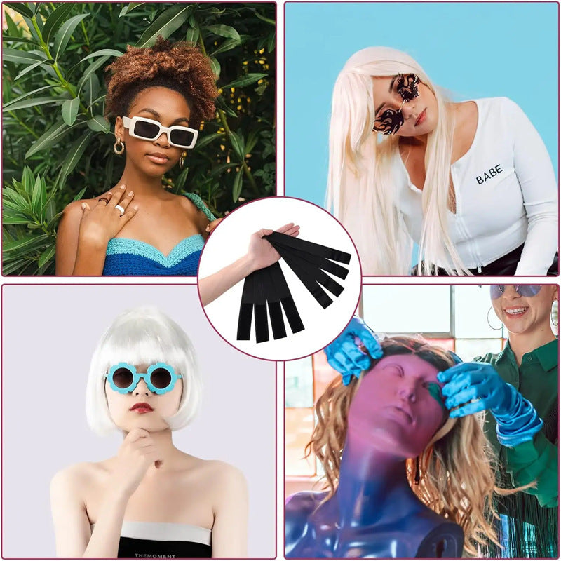 Wholesale wig headbands: adjustable velcro straps for secure wig fit