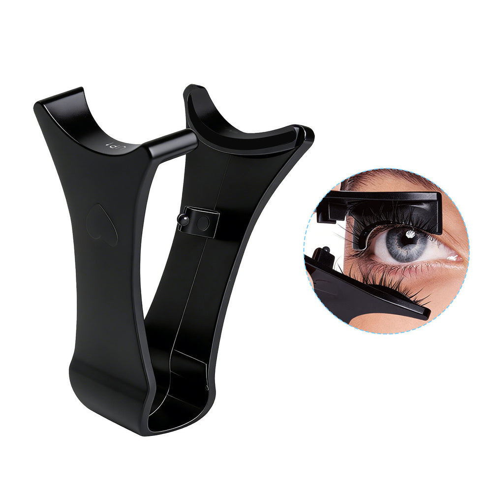 Pingdu magnetic eyelash curler v-shaped clip all-in-one white in stock false eyelash application tool magnetic easy to use