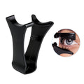 Pingdu magnetic eyelash curler v-shaped clip all-in-one white in stock false eyelash application tool magnetic easy to use