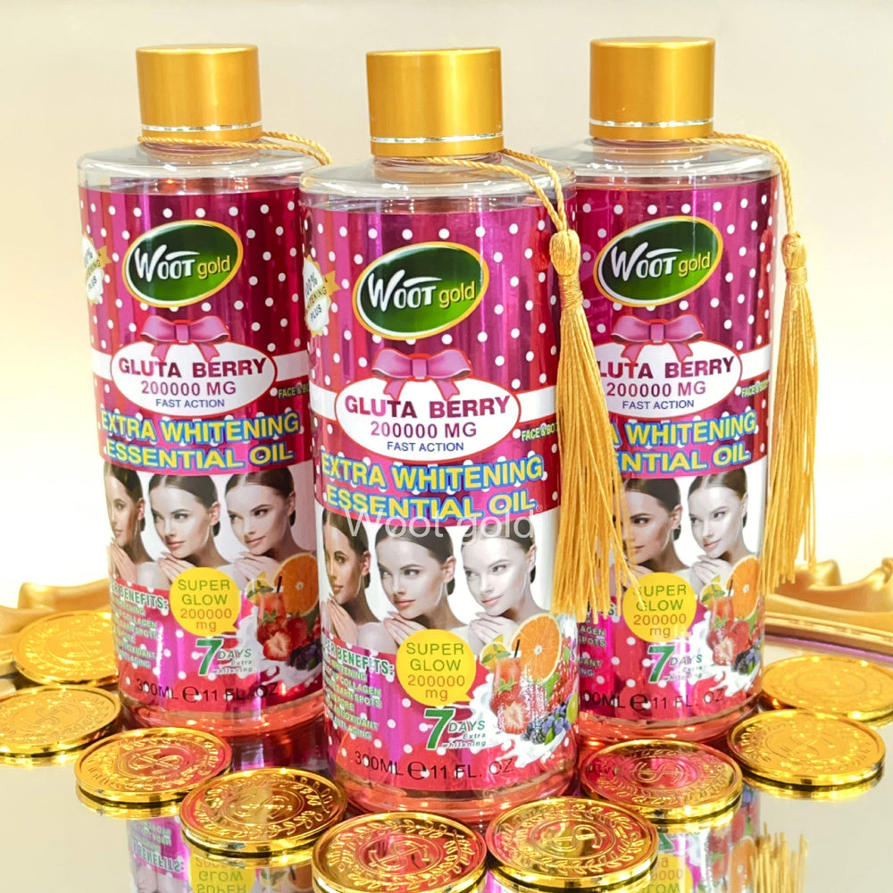 glutathione berry essential oil tassel facial body gluta berry oil brightening massage oil 300