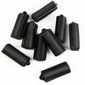 Amazon fabric-wrapped sponge hair curlers - silk satin sponge hair rollers for bangs styling and hair care