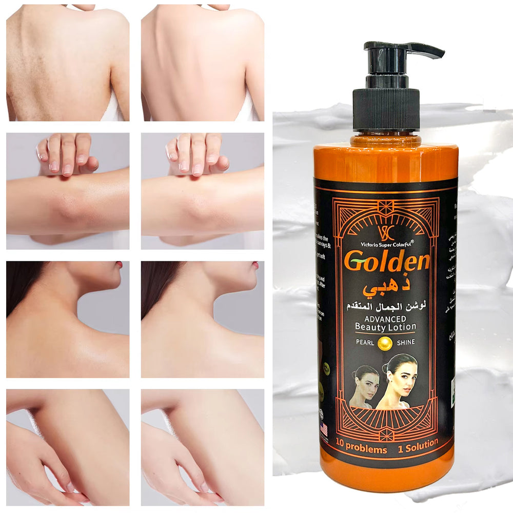 gold pearl body lotion 550ml - pearl massage moisturizing lotion - wholesale for export