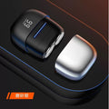Digital display portable dual-battery razor travel lock magnetic shaver floating triple-blade reciprocating shaver