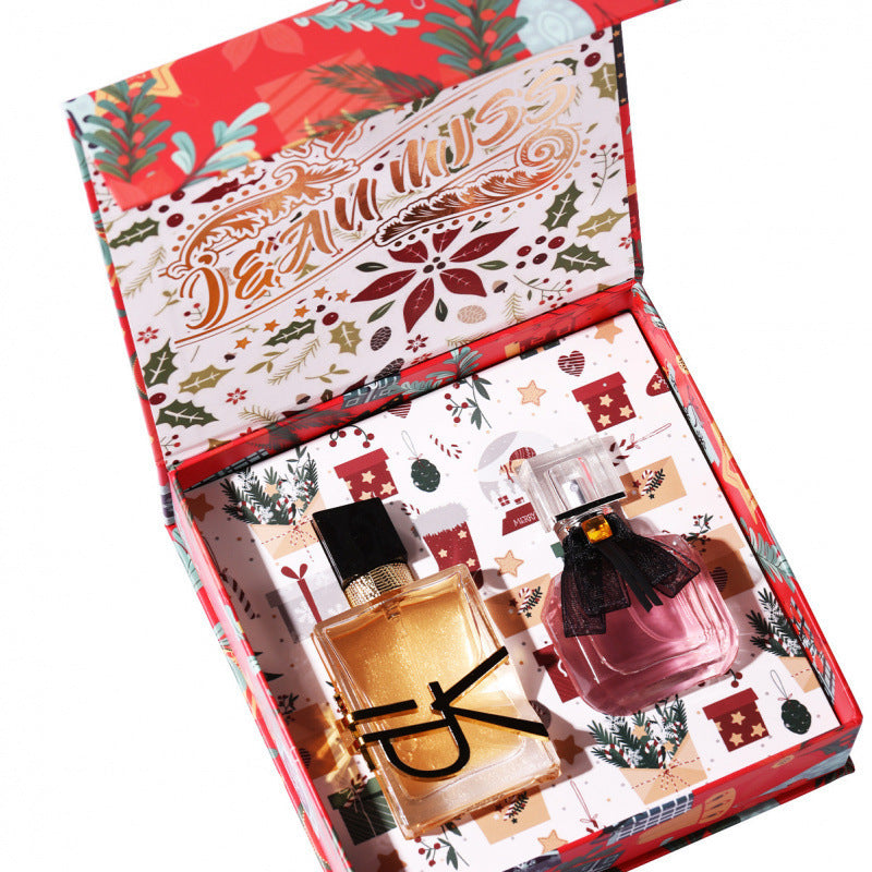 Floral whispers gift set: women's perfume four-piece set - wholesale perfume, long-lasting eau de toilette, recommended black coffee perfume for women