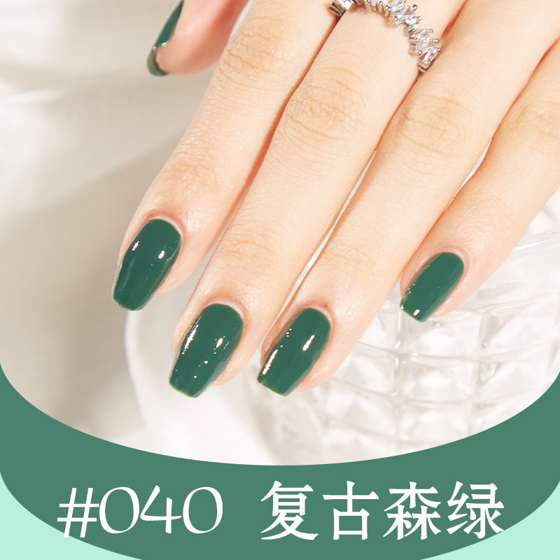 Nail polish, no baking, quick drying, long-lasting, tearable, fall and winter peelable, water-based, transparent nude color, nail salon nail polish wholesale
