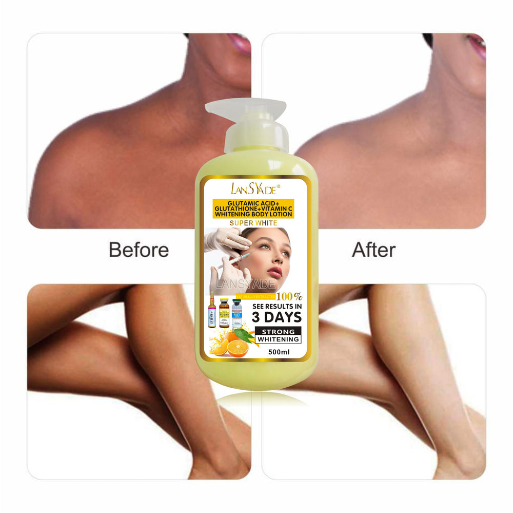 vc glutathione body lotion 500ml facial nourishing firming brightening moisturizing lotion export wholesale