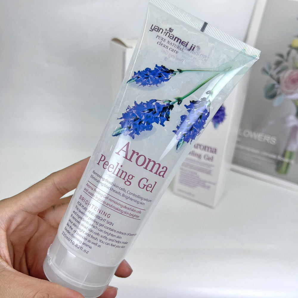 Export pomegranate exfoliating apple cucumber exfoliating gel scrub facial body gentle brightening gel