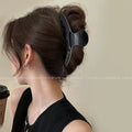 Japanese and korean classy acetate hair clip for women, large classy hair clip, back of head hair clip, headwear shark clip