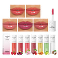 Tk amazon bestseller fruit lip oil - long-lasting, pigmented, moisturizing lip oil - neutral tube - export factory