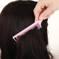 hot-selling three-piece set of hairdressing combs, three-row hair comb, styling pointed tail comb, double-headed soft eyebrow brush, hairdressing tools