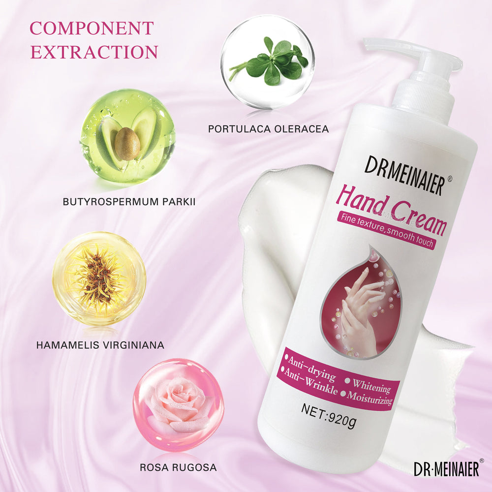export moisturizing & firming hand cream - brightens, locks in moisture, prevents chapping - autumn/winter hand care, 920g